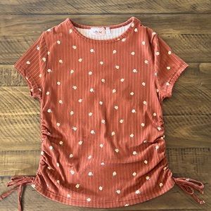 Rust colored shirt from Buckle